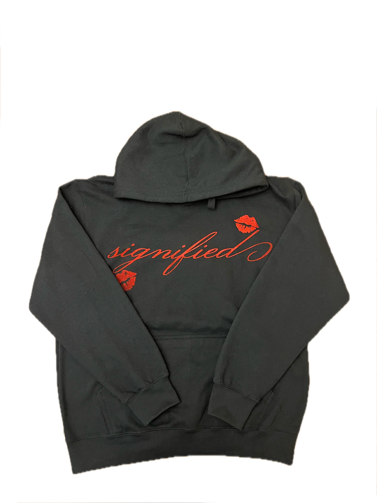 “Signified" hoodie black
